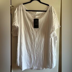 ✨ NWT Fabletics 100% Cotton Oversized Tee – Size 2X ✨